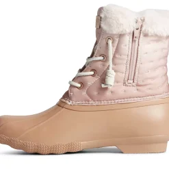 Saltwater Duck Boot|Sale^Sperry Women's Saltwater Shibori Duck Boot Rose