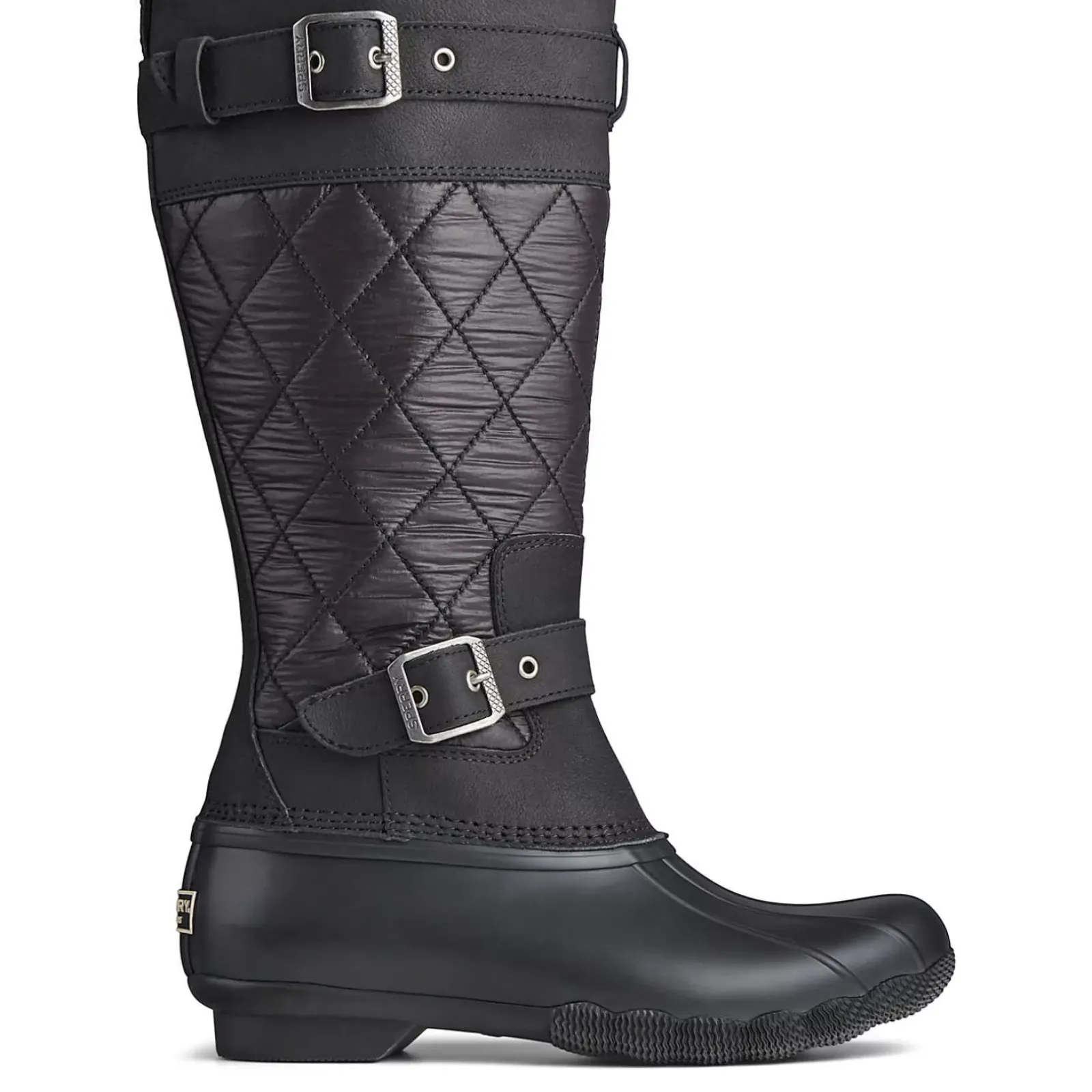 Saltwater Duck Boot|Sale^Sperry Women's Saltwater Tall Nylon Duck Boot Black