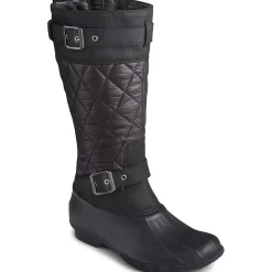 Saltwater Duck Boot|Sale^Sperry Women's Saltwater Tall Nylon Duck Boot Black