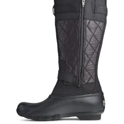 Saltwater Duck Boot|Sale^Sperry Women's Saltwater Tall Nylon Duck Boot Black