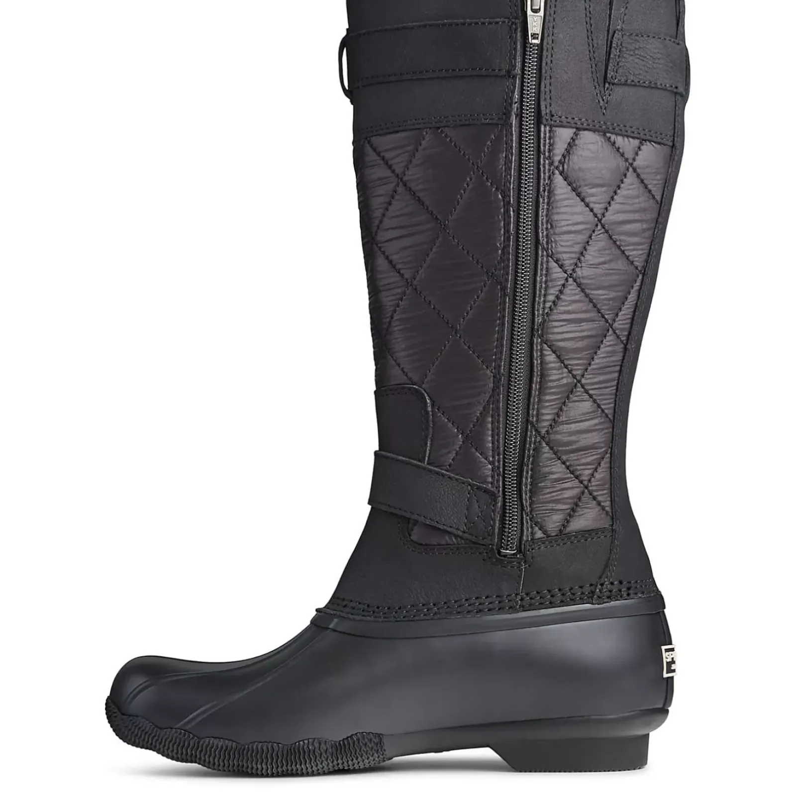 Saltwater Duck Boot|Sale^Sperry Women's Saltwater Tall Nylon Duck Boot Black
