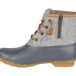 Saltwater Duck Boot|Sale^Sperry Women's Saltwater Wool Embossed Thinsulate&trade; Duck Boot Grey