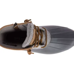 Saltwater Duck Boot|Sale^Sperry Women's Saltwater Wool Embossed Thinsulate&trade; Duck Boot Grey