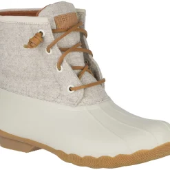 Saltwater Duck Boot|Sale^Sperry Women's Saltwater Wool Embossed Thinsulate&trade; Duck Boot Oat