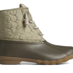 Saltwater Duck Boot|Sale^Sperry Women's Saltwater™ Circle Nylon Duck Boot Olive