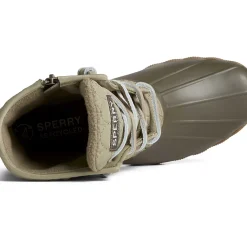 Saltwater Duck Boot|Sale^Sperry Women's Saltwater&trade; Circle Nylon Duck Boot Olive