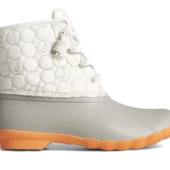 Saltwater Duck Boot|Sale^Sperry Women's Saltwater™ Circle Nylon Duck Boot White