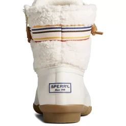 Saltwater Duck Boot|Sale^Sperry Women's Saltwater&trade; Rainbow Sherpa Duck Boot Ivory