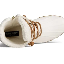 Saltwater Duck Boot|Sale^Sperry Women's Saltwater&trade; Rainbow Sherpa Duck Boot Ivory
