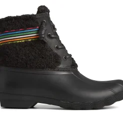 Saltwater Duck Boot|Sale^Sperry Women's Saltwater™ Rainbow Sherpa Duck Boot Black