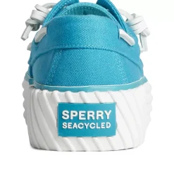 SeaCycled|Sale^Sperry Women's SeaCycled&trade; Bahama 2.0 Platform Sneaker Blue