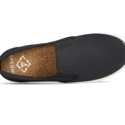 SeaCycled|Sale^Sperry Women's SeaCycled™ Crest Twin Gore Canvas Sneaker Black