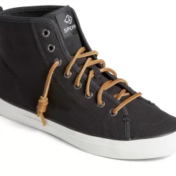 SeaCycled|Sale^Sperry Women's SeaCycled&trade; Crest High Top Sneaker Black