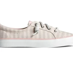 SeaCycled|Sale^Sperry Women's SeaCycled&trade; Crest Vibe Striped Textile Sneaker Grey