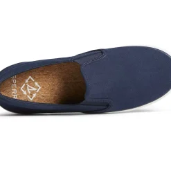 SeaCycled|Sneakers^Sperry Women's SeaCycled™ Crest Twin Gore Canvas Sneaker Navy