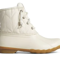 Saltwater Duck Boot|SeaCycled^Sperry Women's SeaCycled&trade; Saltwater Nylon Duck Boot Ivory