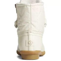 Saltwater Duck Boot|SeaCycled^Sperry Women's SeaCycled&trade; Saltwater Nylon Duck Boot Ivory
