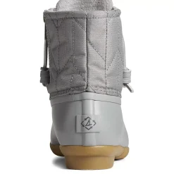 Saltwater Duck Boot|SeaCycled^Sperry Women's SeaCycled&trade; Saltwater Nylon Duck Boot Grey