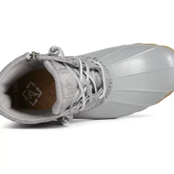 Saltwater Duck Boot|SeaCycled^Sperry Women's SeaCycled&trade; Saltwater Nylon Duck Boot Grey