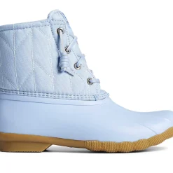 Saltwater Duck Boot|SeaCycled^Sperry Women's SeaCycled&trade; Saltwater Nylon Duck Boot Light Blue