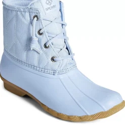 Saltwater Duck Boot|SeaCycled^Sperry Women's SeaCycled&trade; Saltwater Nylon Duck Boot Light Blue