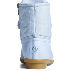 Saltwater Duck Boot|SeaCycled^Sperry Women's SeaCycled&trade; Saltwater Nylon Duck Boot Light Blue