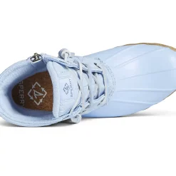 Saltwater Duck Boot|SeaCycled^Sperry Women's SeaCycled&trade; Saltwater Nylon Duck Boot Light Blue