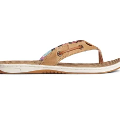 Shoes|Sandals^Sperry Women's Seafish Leather Flip Flop Tan