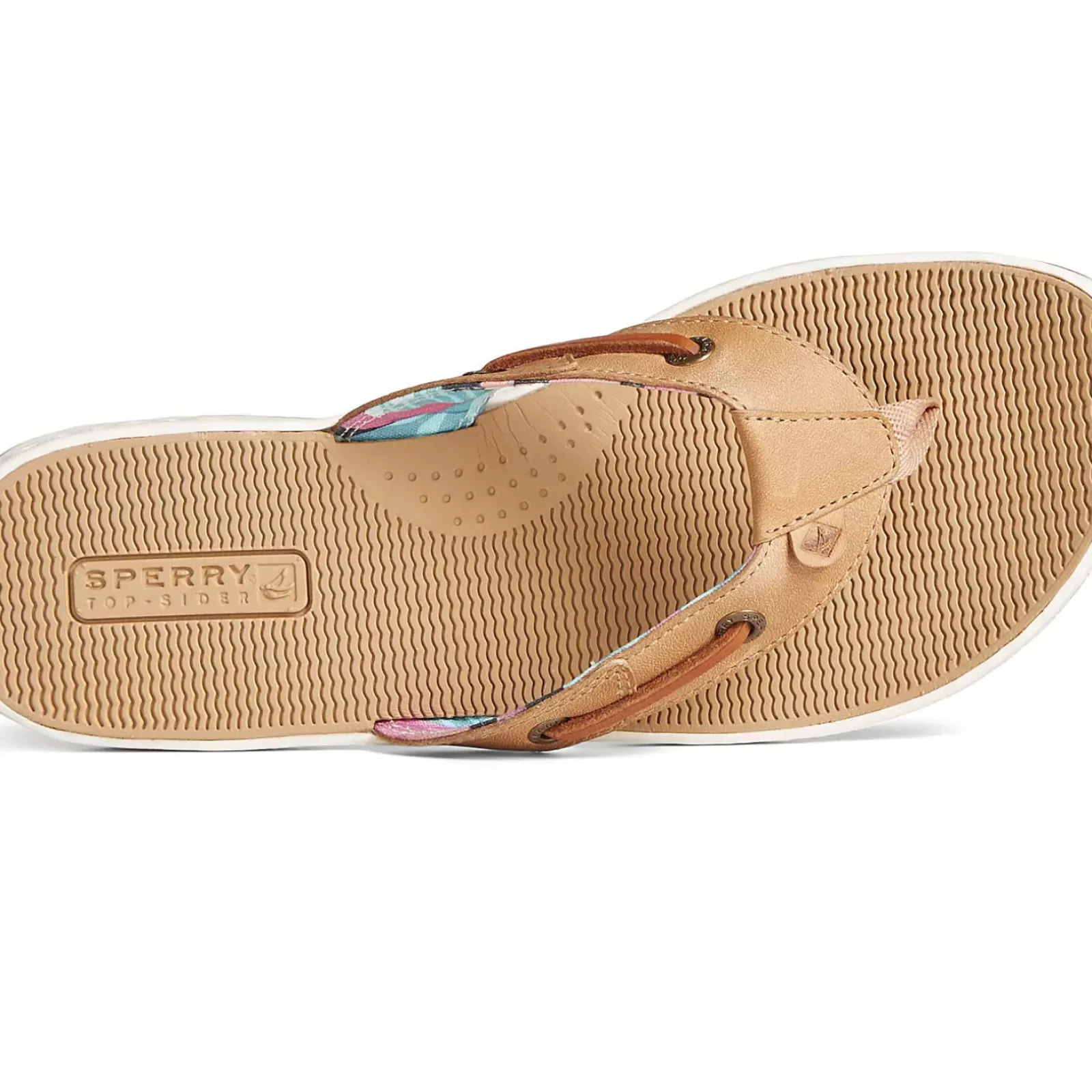 Shoes|Sandals^Sperry Women's Seafish Leather Flip Flop Tan