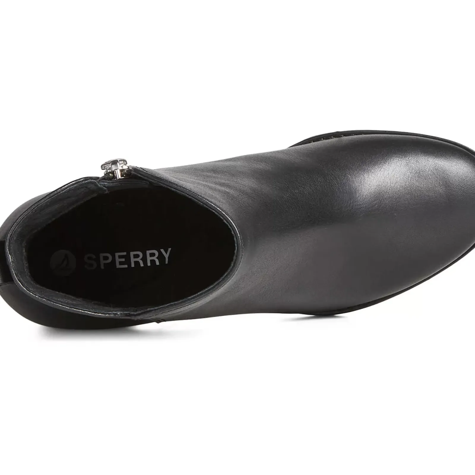 Seaport|Sale^Sperry Women's Seaport Heel Water Resistant Leather Boot Black