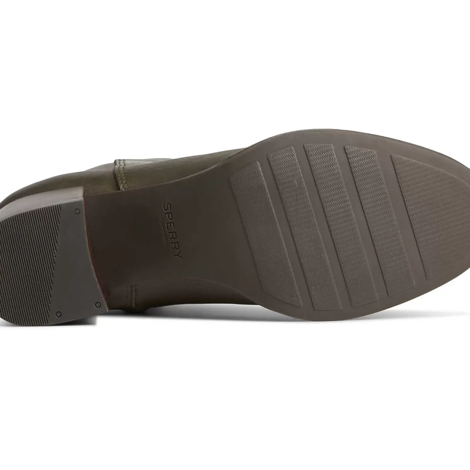 Seaport|Sale^Sperry Women's Seaport Heel Water Resistant Leather Boot Olive
