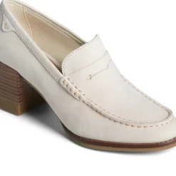 Seaport|Sale^Sperry Women's Seaport Penny Heel Loafer Ivory