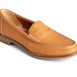 Flats & Loafers|Shoes^Sperry Women's Seaport Penny Leather Loafer Tan