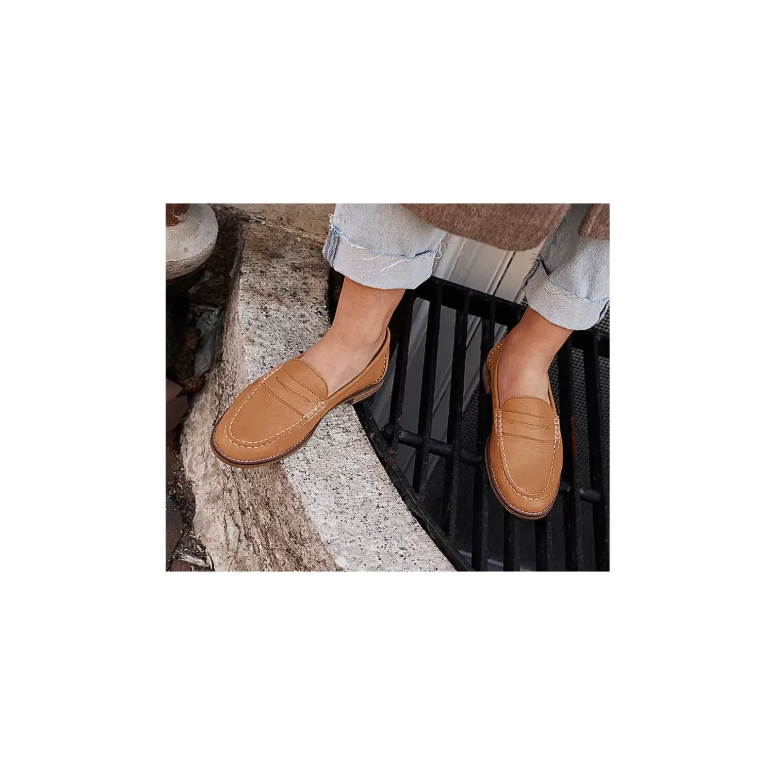Flats & Loafers|Shoes^Sperry Women's Seaport Penny Leather Loafer Tan