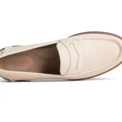 Seaport|Flats & Loafers^Sperry Women's Seaport Penny Loafer Ivory