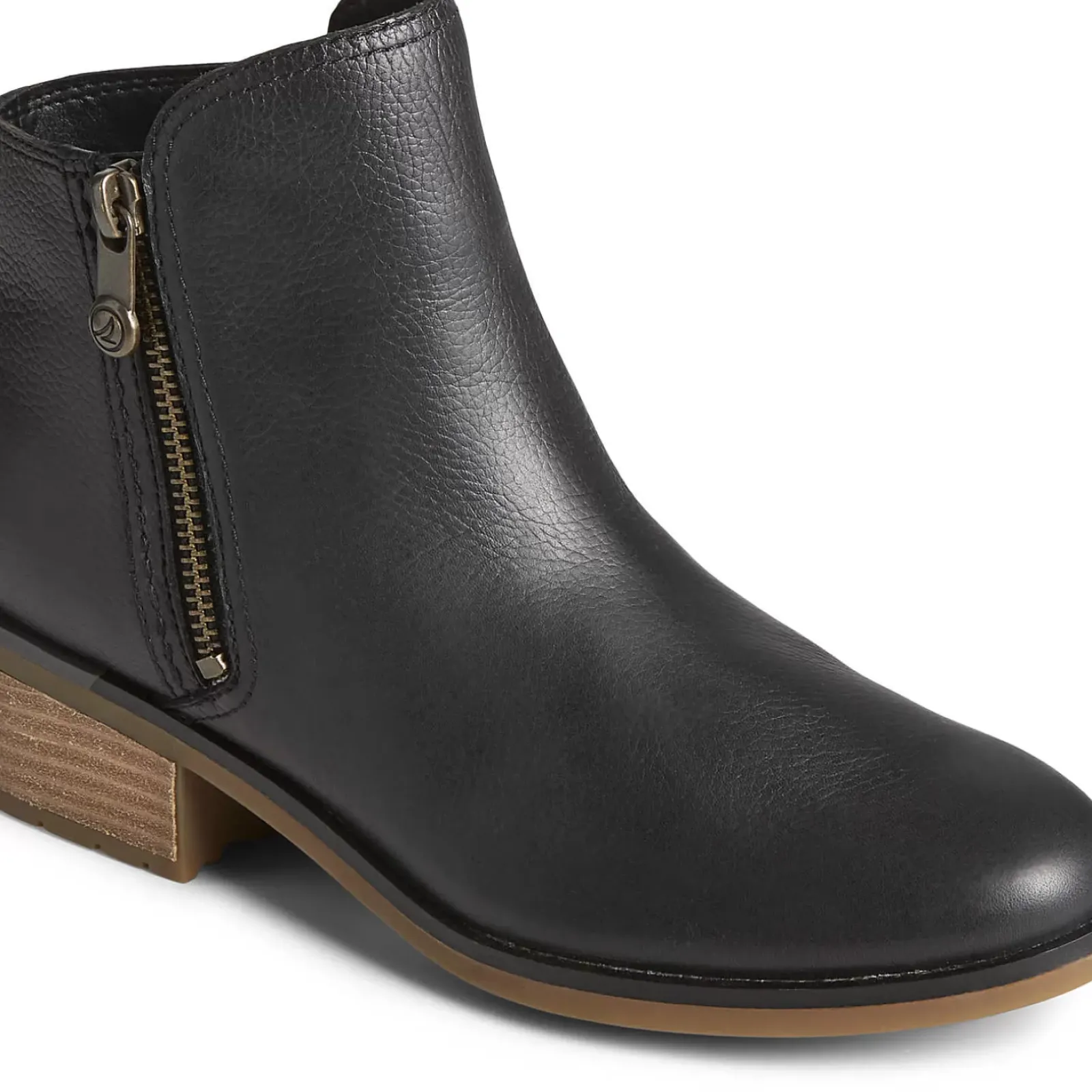 Seaport|Boots^Sperry Women's Seaport Storm Water Resistant Leather Boot Black