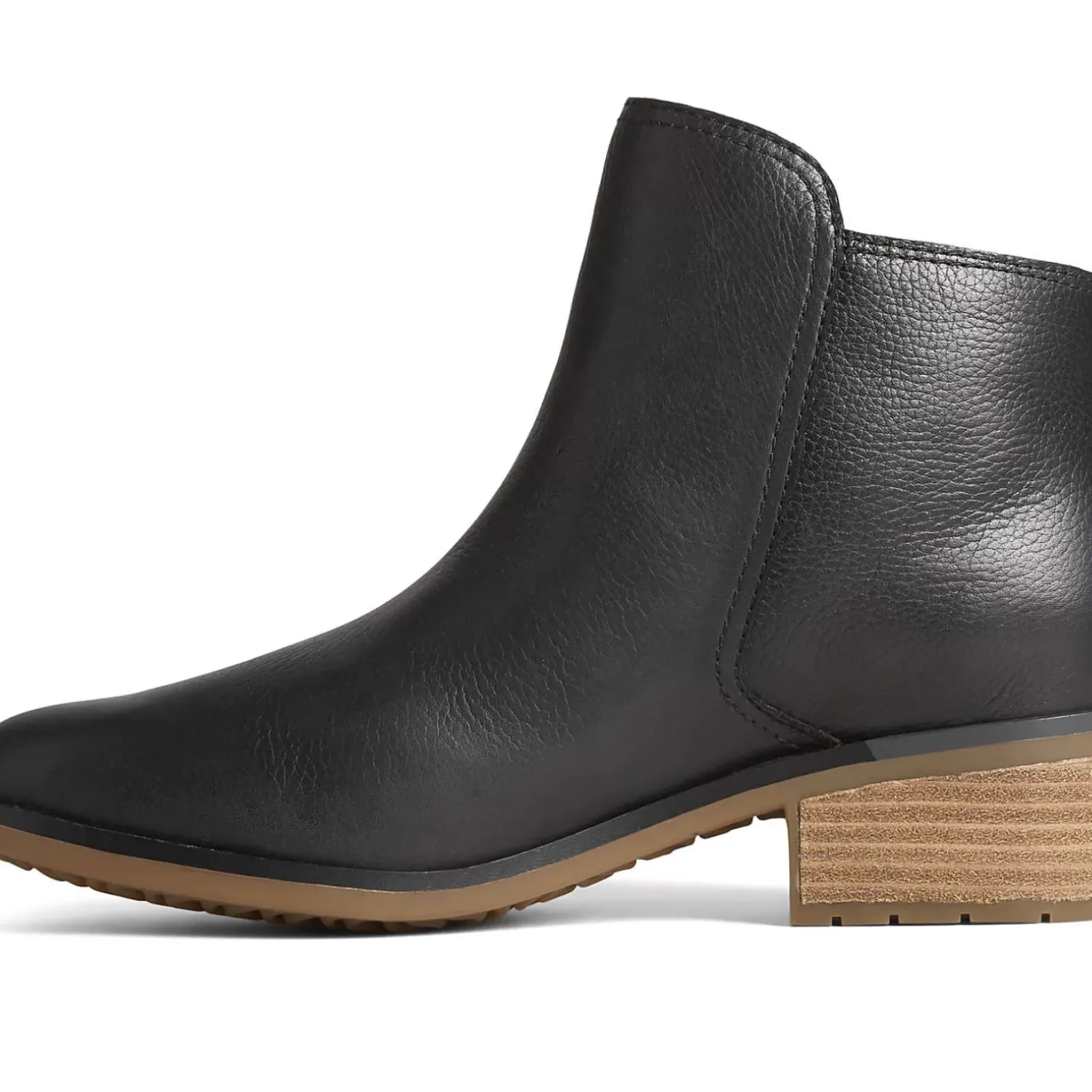 Seaport|Boots^Sperry Women's Seaport Storm Water Resistant Leather Boot Black