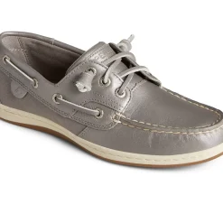 Sale|Boat Shoes^Sperry Women's Songfish Pearlized Boat Shoe Silver