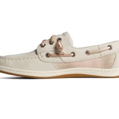 Sale|Boat Shoes^Sperry Women's Songfish Shimmer Boat Shoe Off White