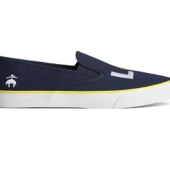 Sale|Sneakers^Sperry Women's x Brooks Brothers Slip On Sneaker Navy